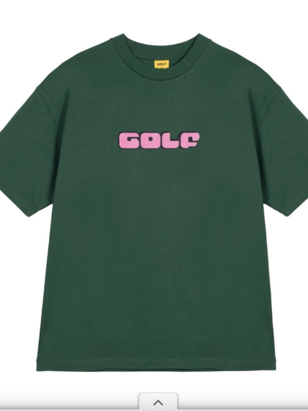 Men's - Golf Wang - Hunter Green Shortsleeve Plump Logo Tee - Size XL